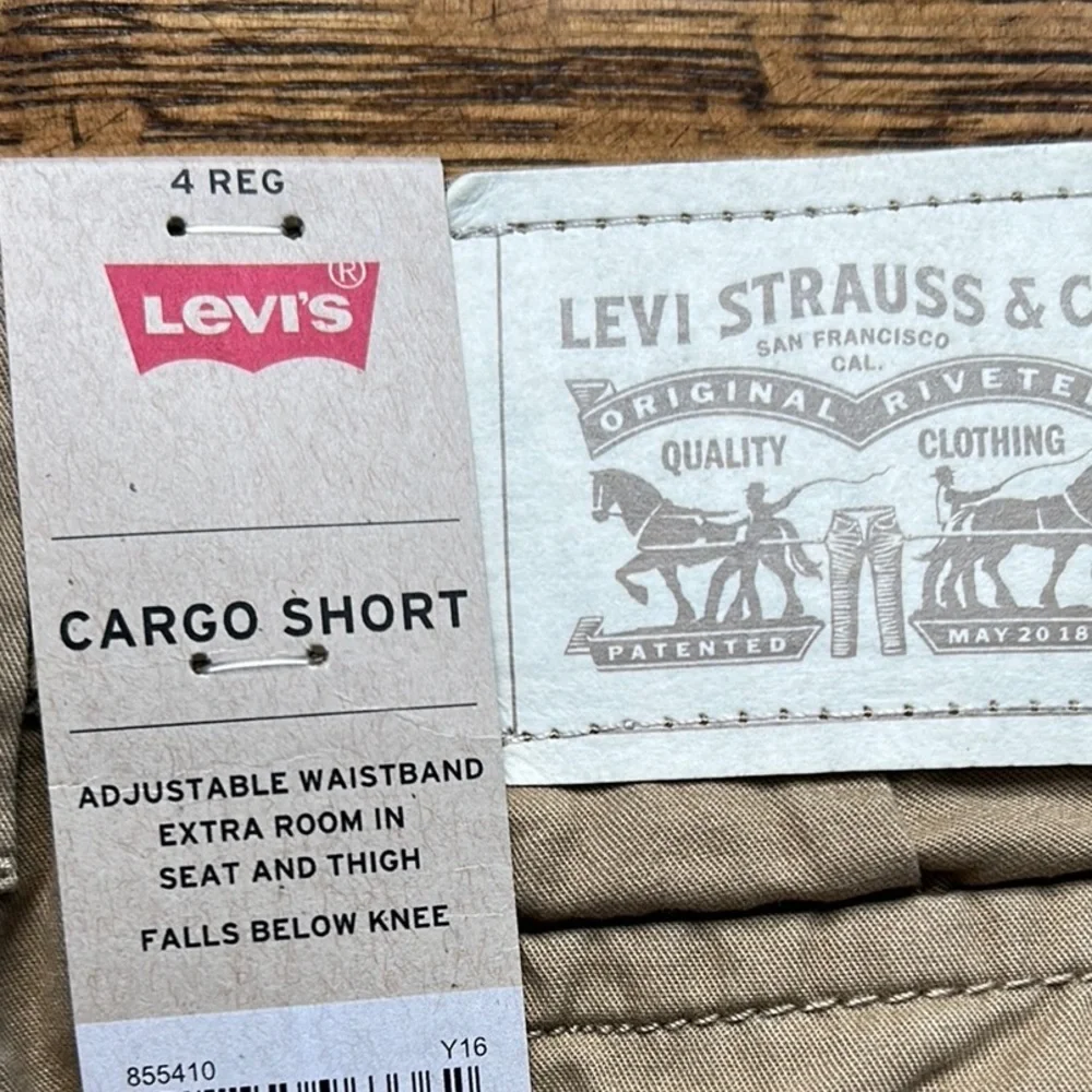 Levi's Tan Casual Shorts